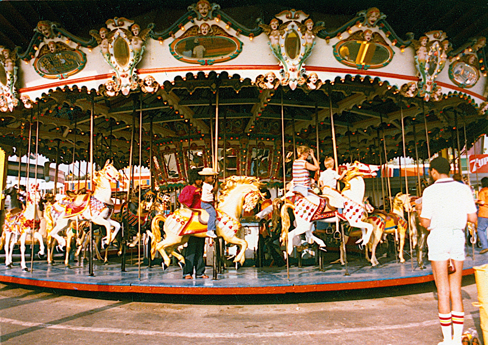 Western Train Co. restoring carousels