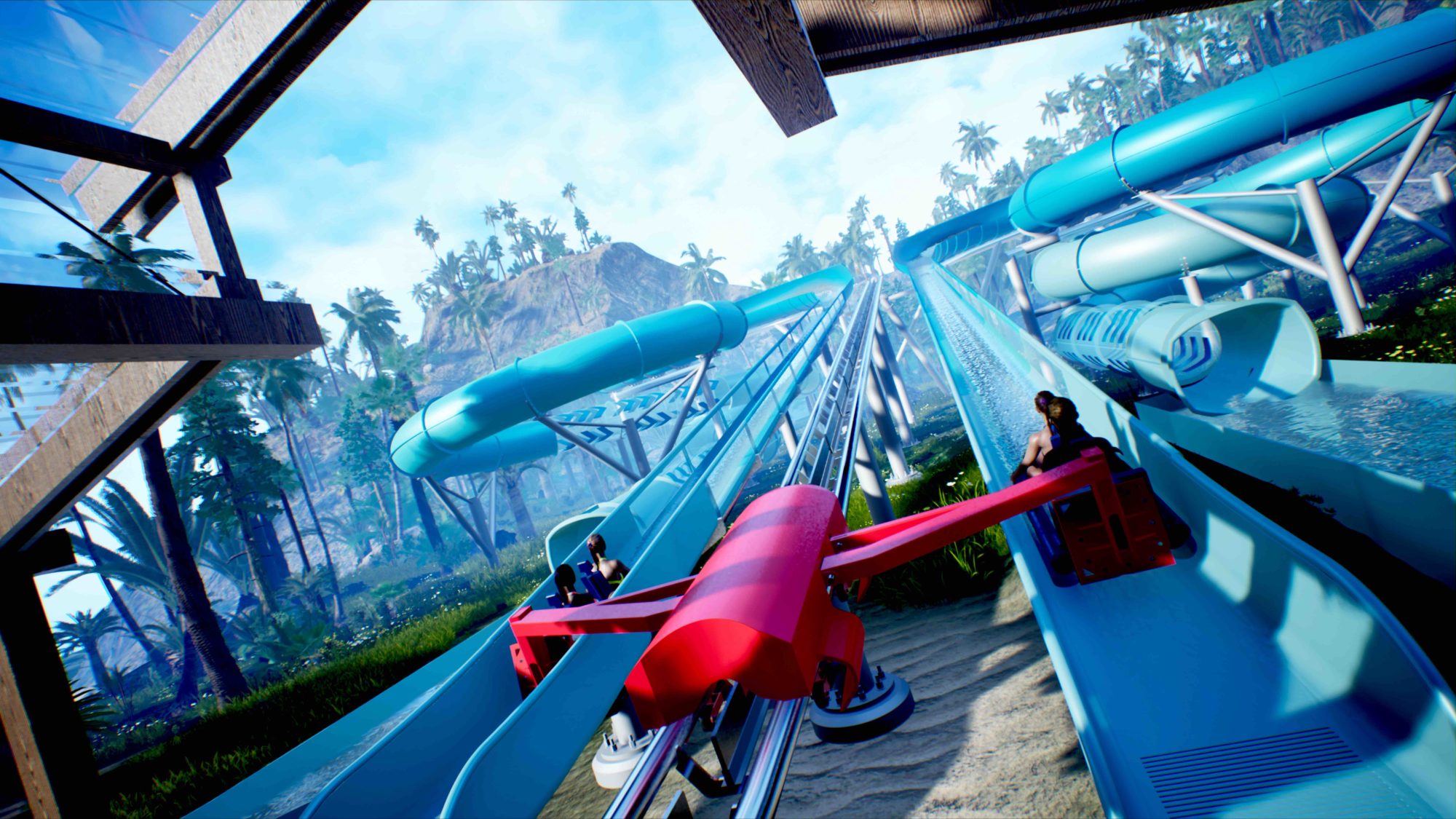 New hybrid coaster and waterslide from Wiegand Water Rides