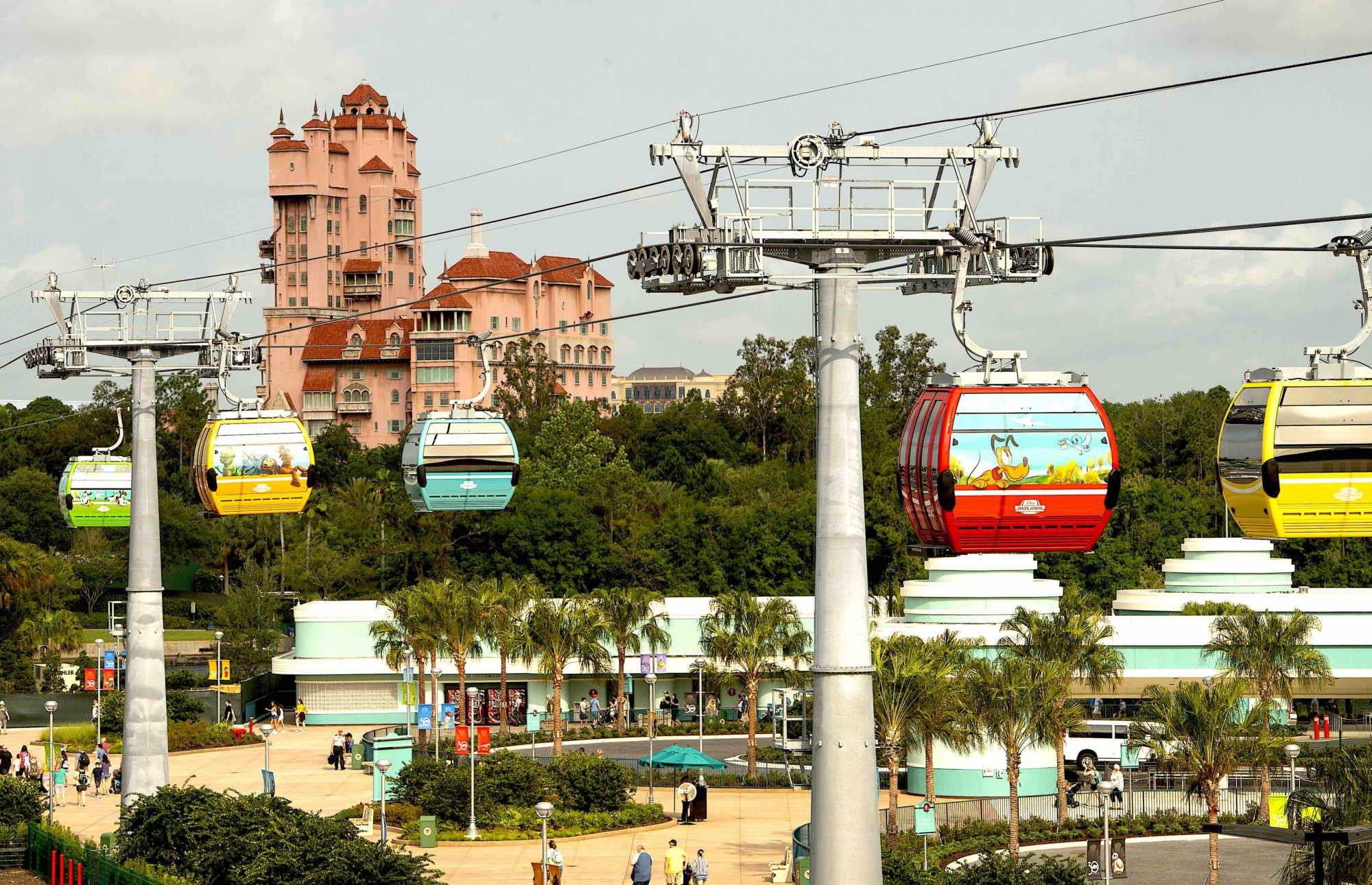 WDW resort unwraps 55 Disney Skyliner Gondolas