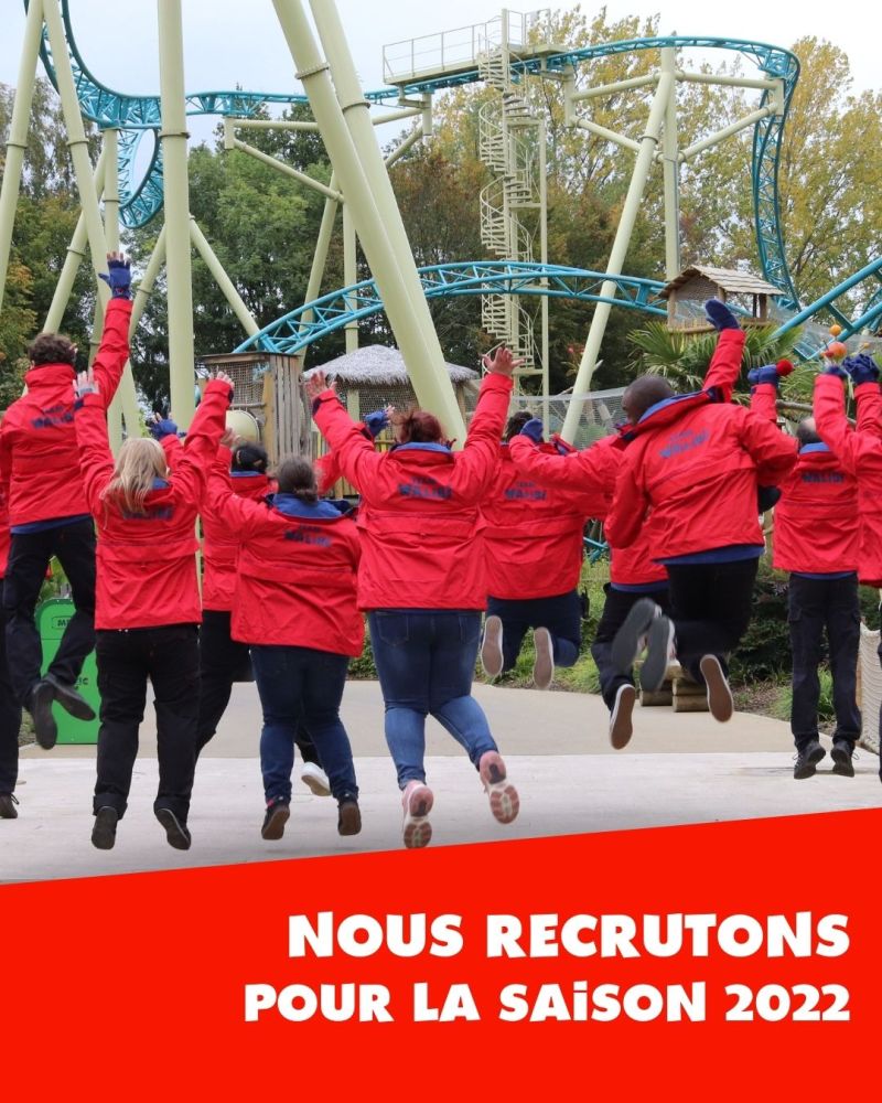 Walibi and Aqualibi recruit for the 2022 season