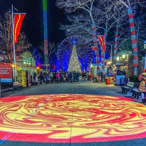 23 Gingerbread Junction Six Flags’ Holiday in the Park delivers safe holiday thrills