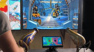 4D Shooter demo 002 Alterface offers IAAPA attendees a firsthand taste of tomorrow's interactive experiences