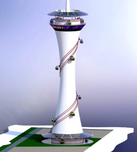 5 Skyspire 2 SkySpire new From US Thrillrides