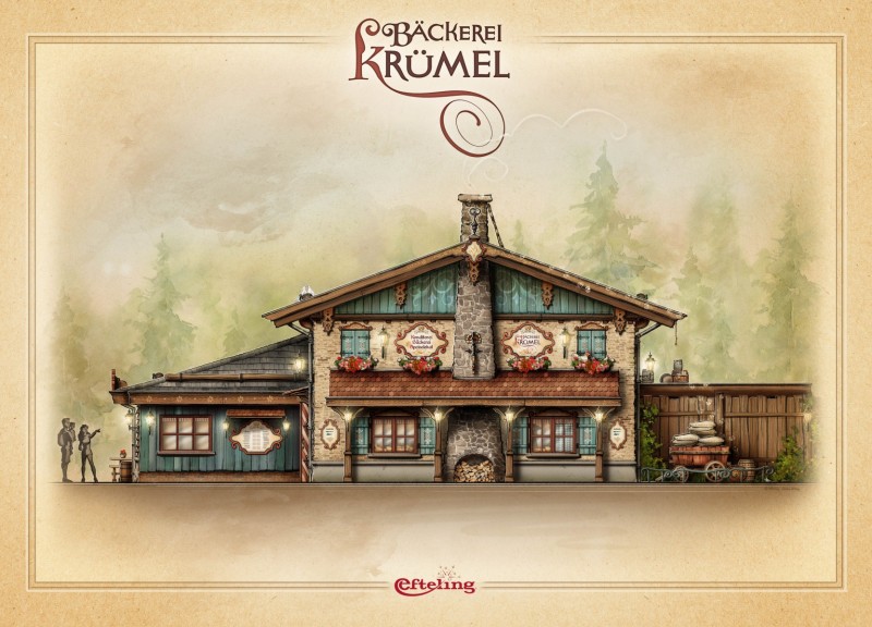 New artisanal bakery for Efteling theme park in 2021