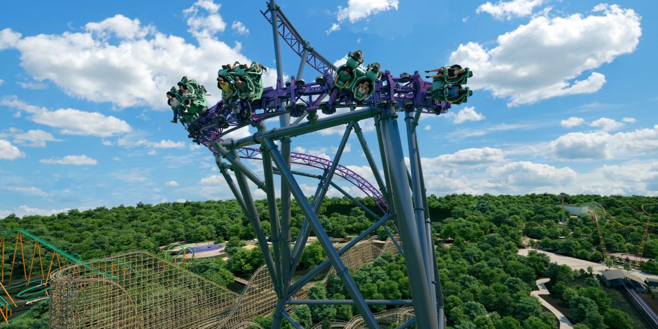 Six Flags Great Adventure today unveiled BAKUNAWA, the world’s tallest and fastest spinning launch coaster