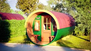 Barrel Lodge External 002 DISCONNECT TO RECONNECT!