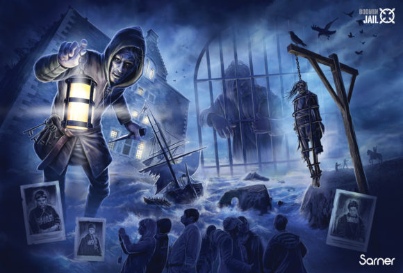 Bodmin Jail Sarner Jailer with Logo £30 million Bodmin Jail visitor attraction gets green light