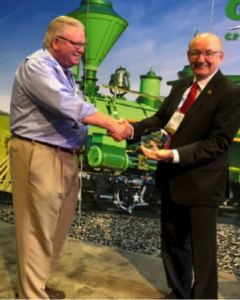 Chance Brass Award Chance Rides takes home first place during the Brass Ring Award’s at IAAPA