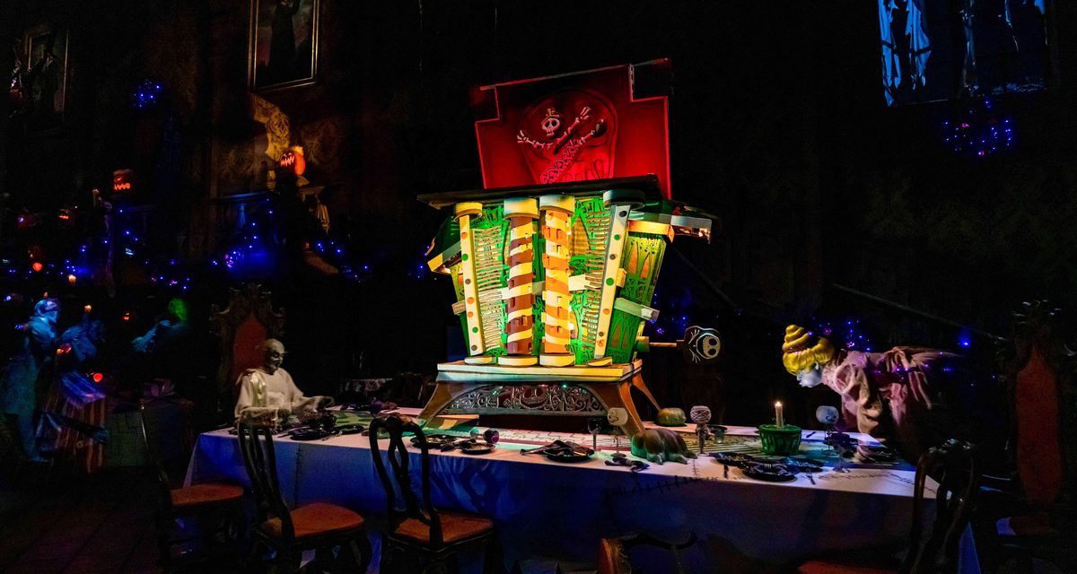 Jack Skellington takes over Disneyland’s Haunted Mansion