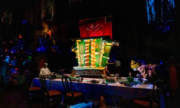 Jack Skellington takes over Disneyland’s Haunted Mansion