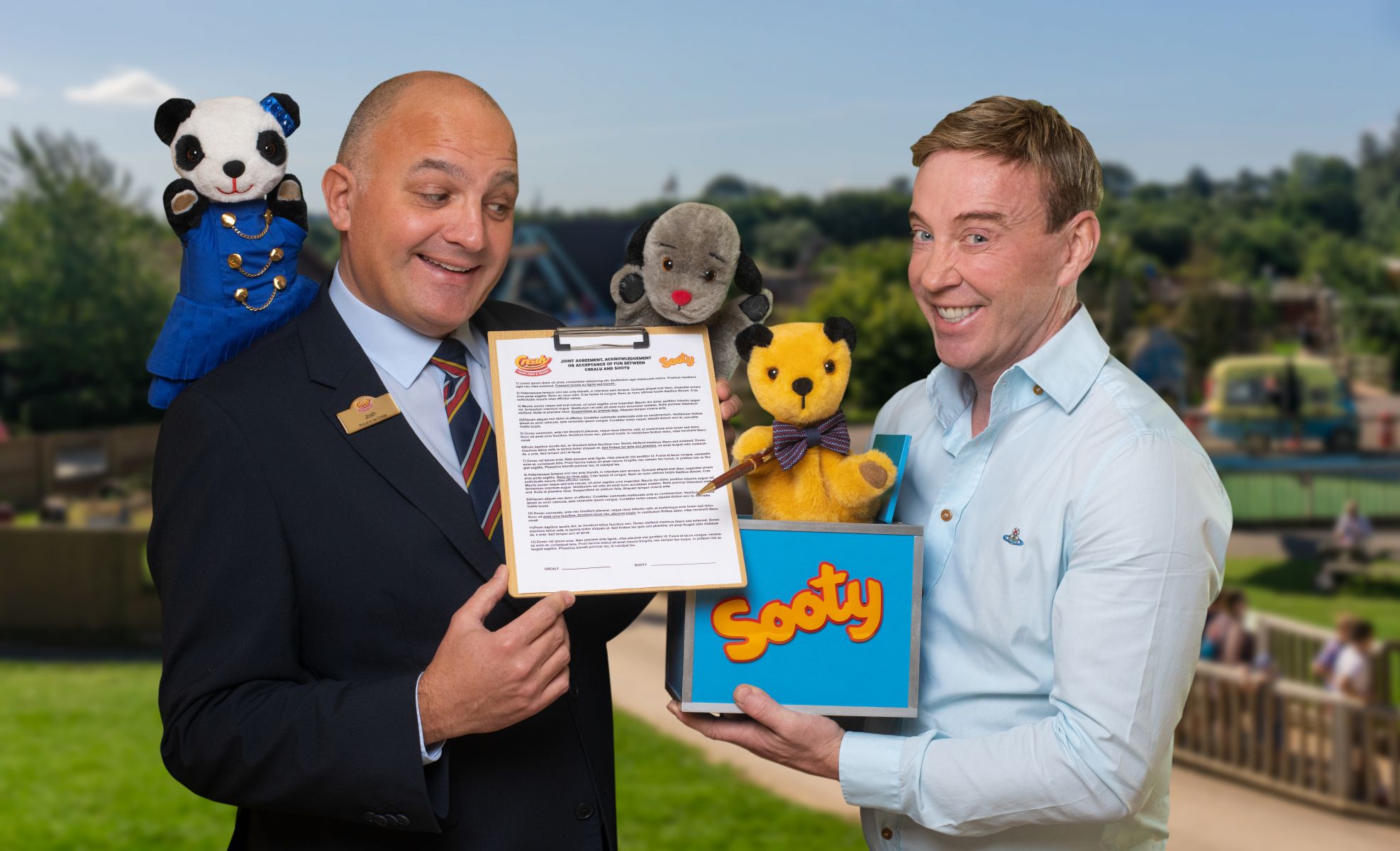 Sooty Land Is coming to Crealy Theme Park And Resort