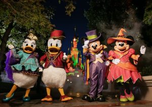 Mickey and friends celebrate the return of Disney Halloween Festival at Disneyland Paris