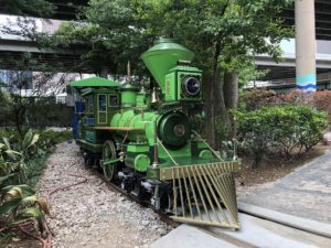 Electric C.P Huntington Train makes its Houston debut 1 Electric C.P Huntington Train makes its Houston debut