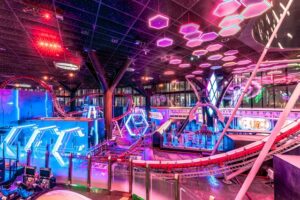 Epiq Track World's tallest indoor coaster "Epiq" opens in Doha, Qatar