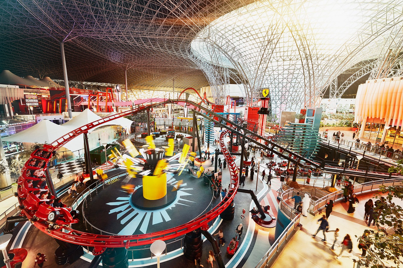 Back-to-back thrills at Ferrari World Abu Dhabi’s Family Zone Festival