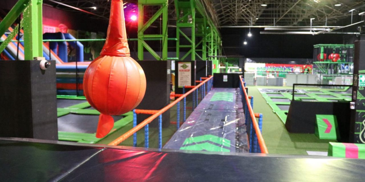 World’s biggest trampoline park opens in the UK, with two-storey laser quest and zip lines