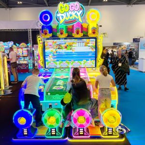Go Go Ducky with players Sega Amusements SEGA Amusements wraps up after another successful IAAPA Expo Europe 2026!