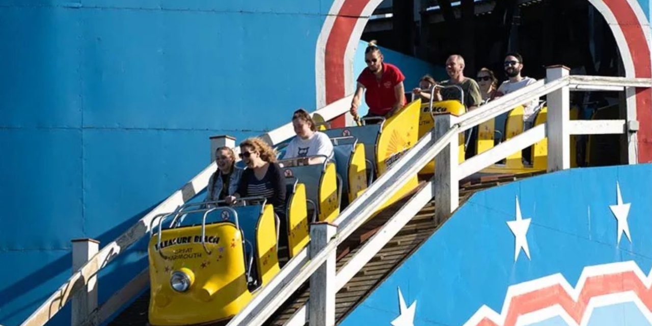 The UK’s only remaining scenic wooden railway rollercoaster