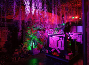 HarringtonsFlin theming2 002 Three dark rides open featuring Alterface's interactive technology