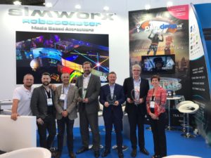 IAAPA Expo Europe pic Sept 2019 Simworx officially launches two new products at IAAPA Expo Europe