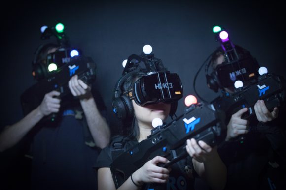 JULY NEWS PAGE 6 HP STORY 2 PIC 1 Zero Latency sets industry record with 8-player free roam VR gaming