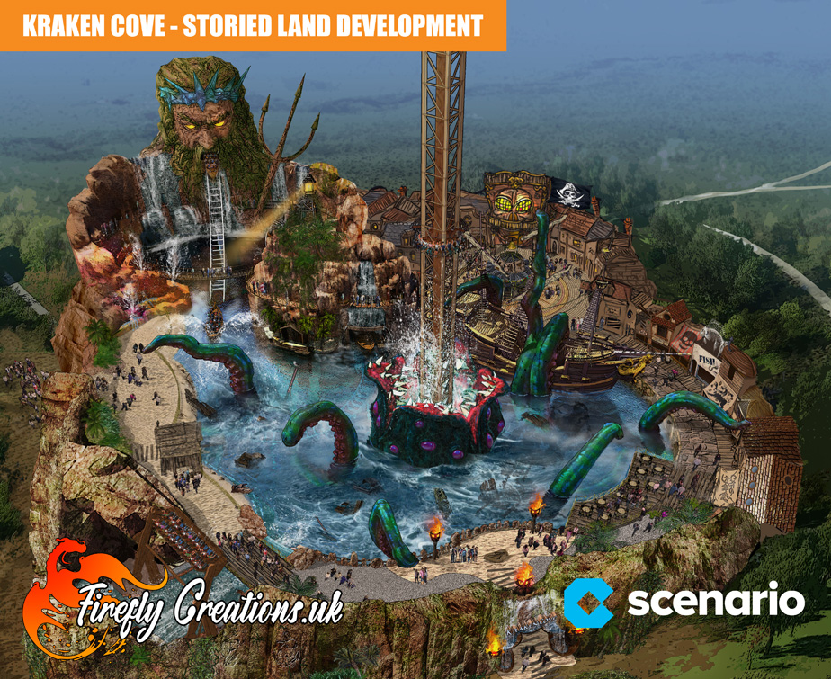 Scenario and Firefly Creations announce collaboration to design and build new destinations