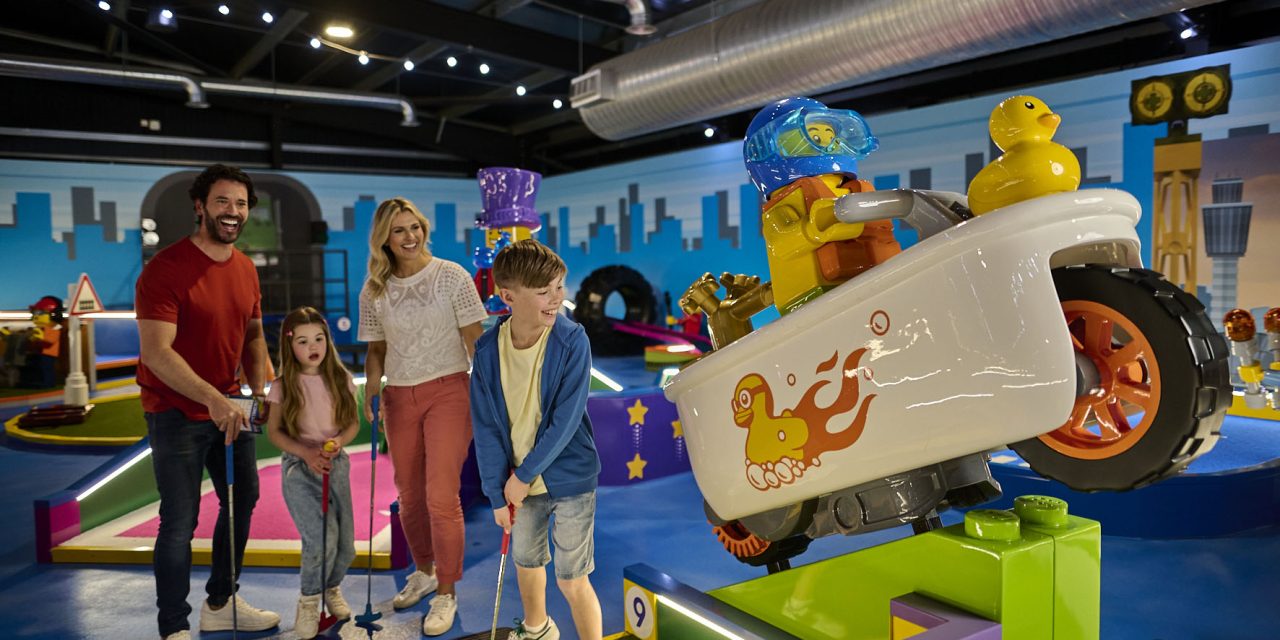 Swing by for a complimentary round of Adventure Golf during the Ryder Cup