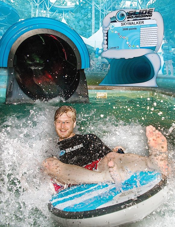 MAY NEWS PAGE 10 STORY 2 PIC 1 Thea Recognizes Whitewater’s Slideboarding