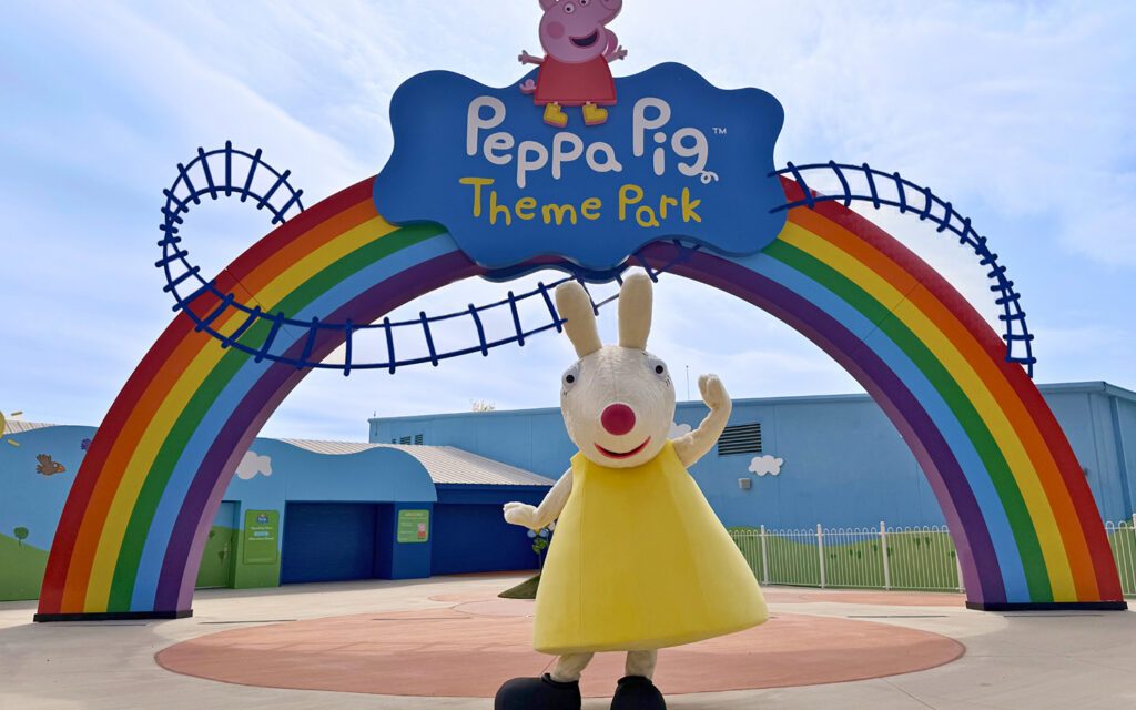 Kids Bunny Hop to kick-off Miss Rabbit meet & greets and events at PEPPA PIG Theme Park Dallas-Fort Worth