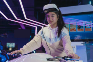 Neon Racer Location-based entertainment specialists form turnkey operator Spider Entertainment