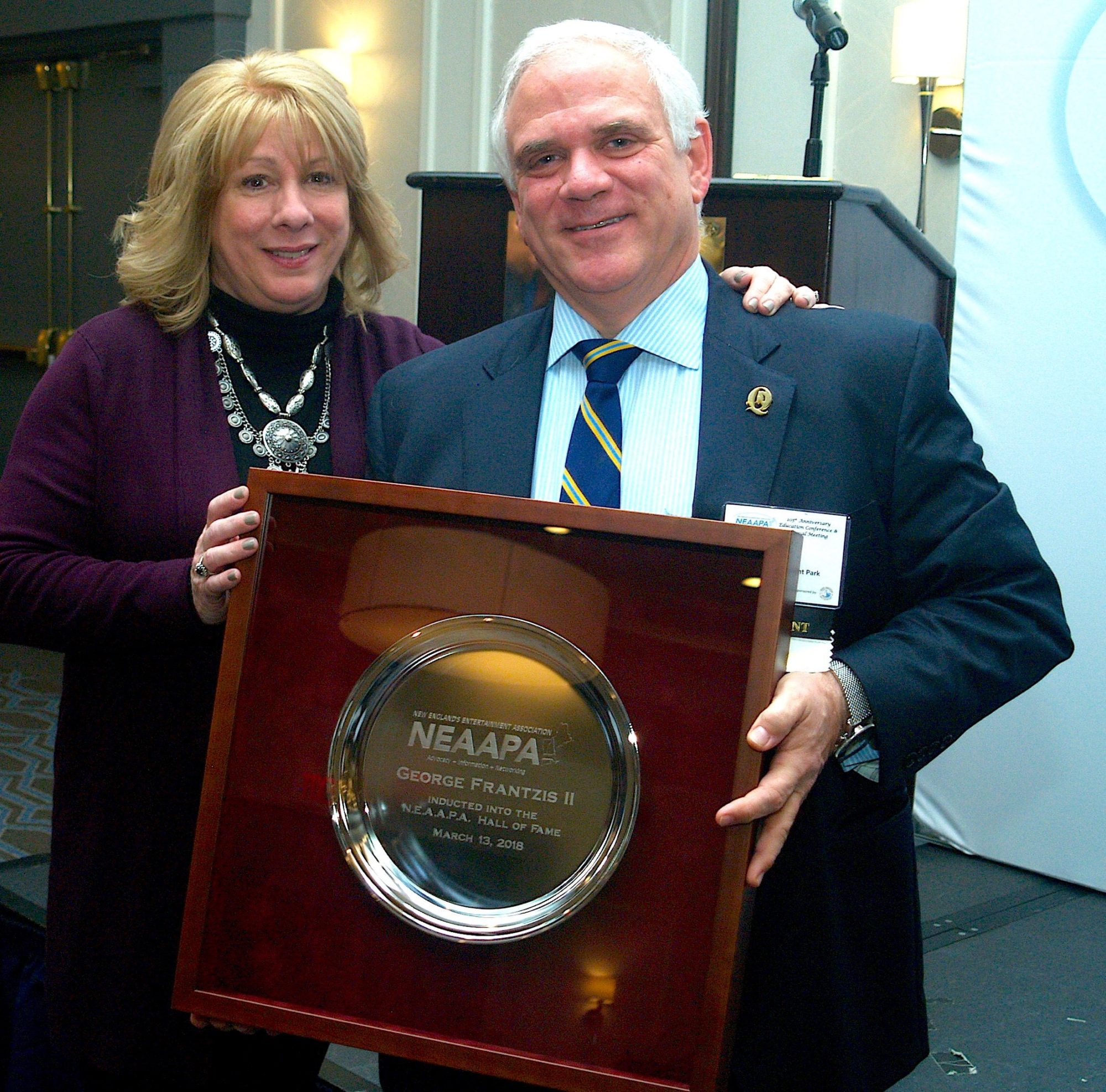 New England association honors Frantzis