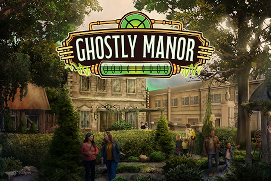 Paultons Park unveils Ghostly Manor, its new £3.5 million ride