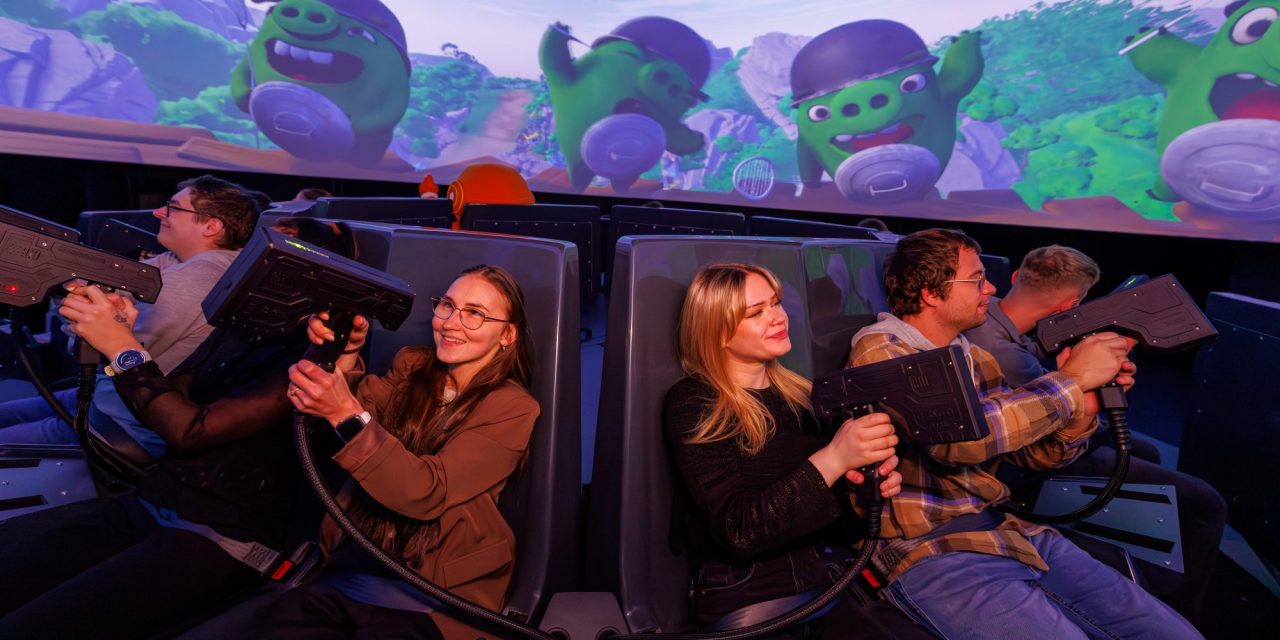 Attraktion! introduces Playblaster: A versatile interactive device for Dark Rides and Media-Based Attractions
