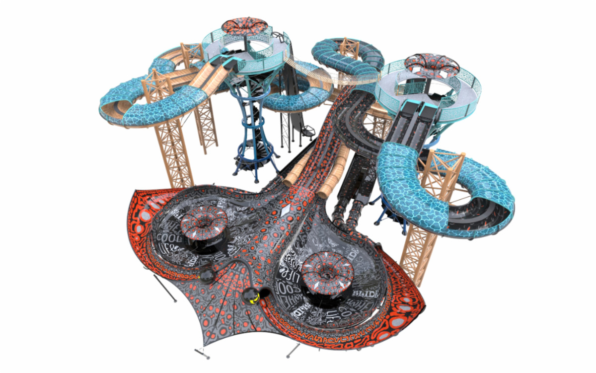 Stingray Waterslide new from Polin
