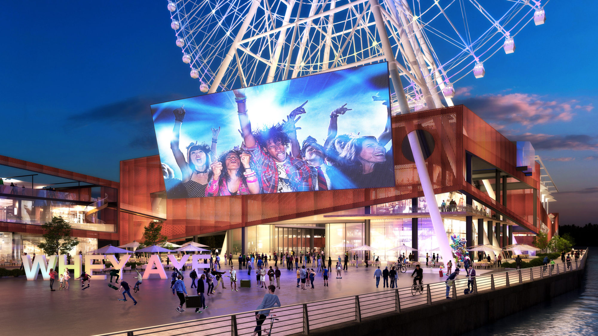Roll on Newcastle new giant wheel pictures revealed 3 Roll on, Newcastle: new giant wheel pictures revealed