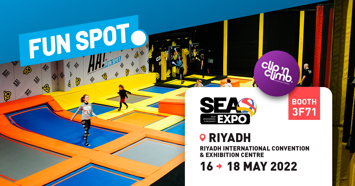Fun Spot, Clip ‘n Climb and Intelligent Entertainment to exhibit at the SEA Expo