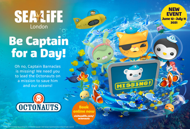 Silvergate Media extends partnership with Merlin Entertainments for immersive Octonauts events at Sea Life Centres
