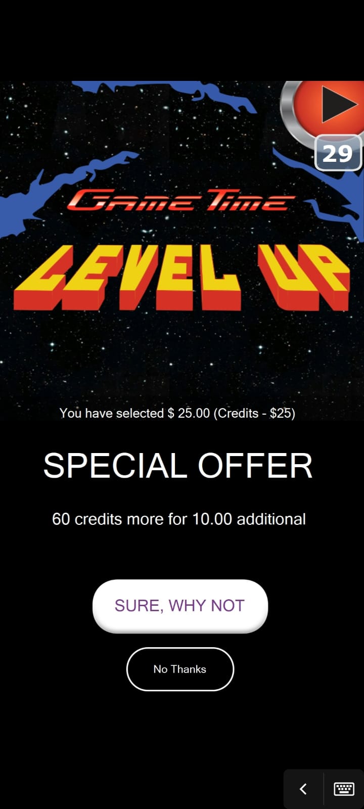 Gametime achieves over 5% revenue impact with Semnox Kiosk upsell feature