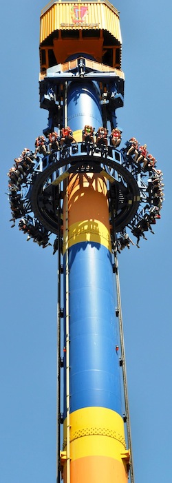 Six Flags extends VR to tower rides