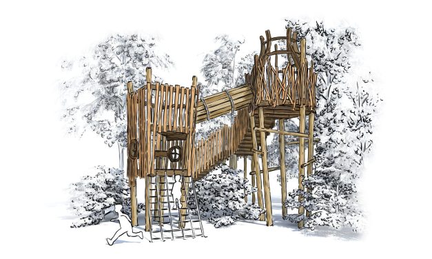 Helmingham estate reveals plans for new woodland adventure playground