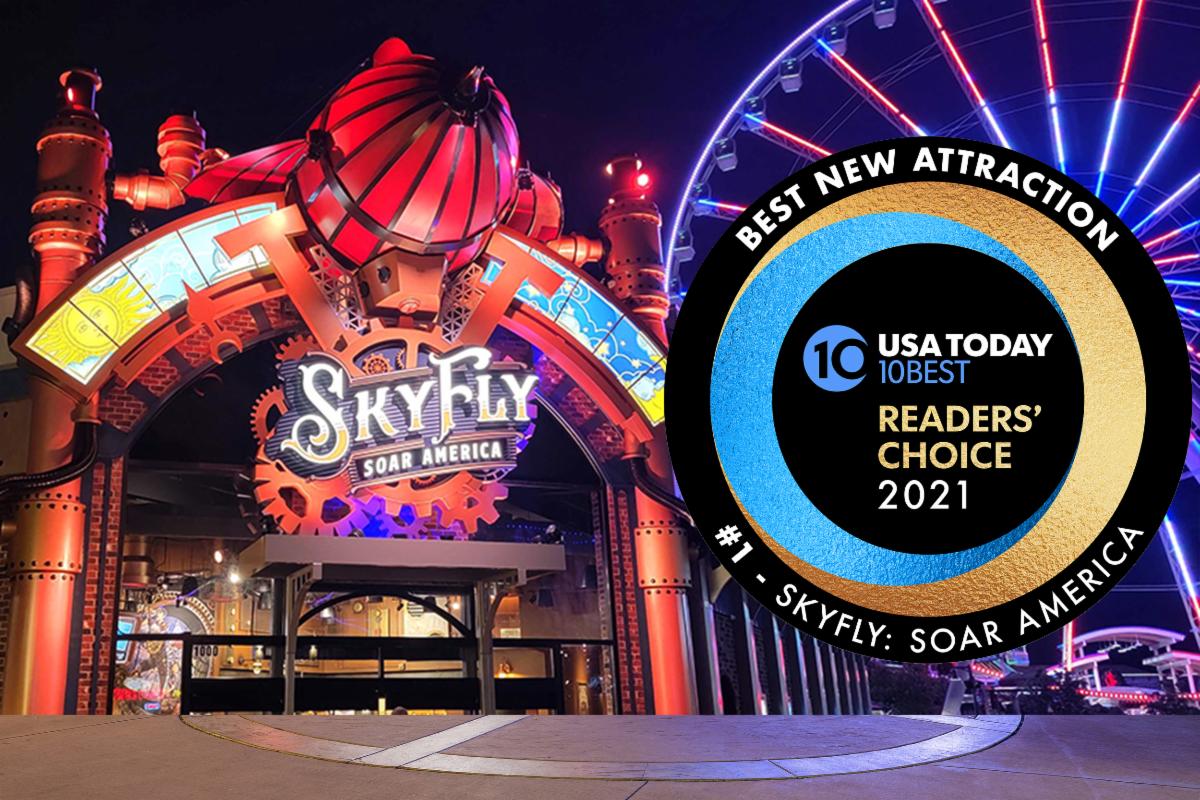 Sky Fly: Soar America Recognised as “Best New Attraction” in 2021