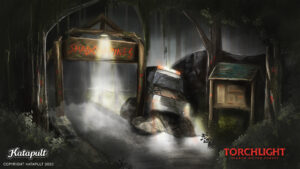 TORCHLIGHT QUEUE LINE Dark Ride Concept by Katapult an Simworx New dark ride experience unveiled by Katapult And Simworx