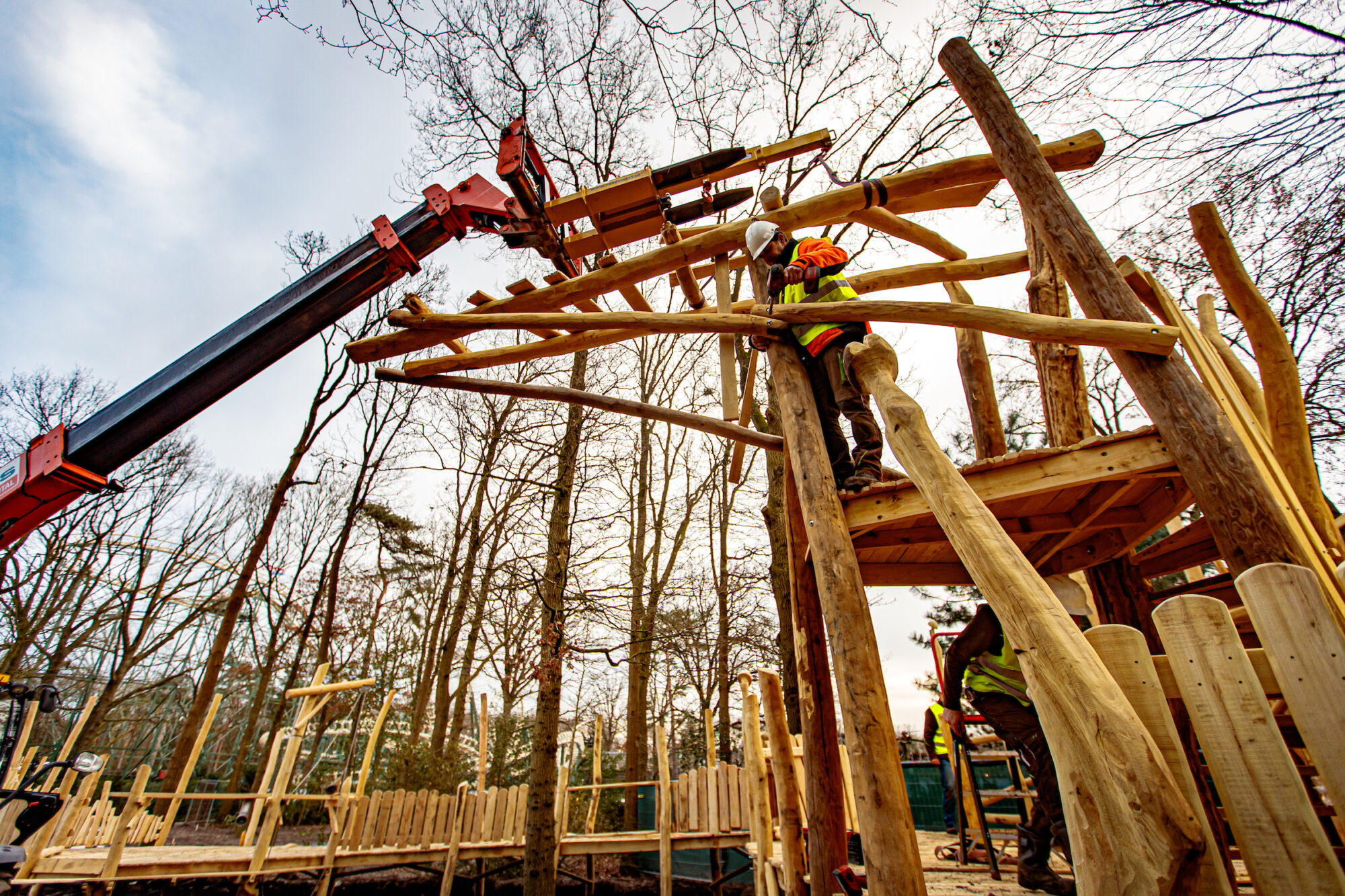 Efteling’s new inclusive play forest begins to take shape