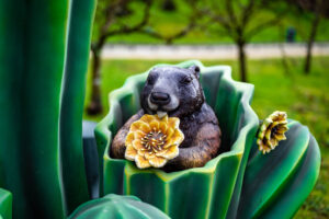 Trekking Tractors Tornado Springs 3 MK Themed Attractions delivers themed props for Tornado Springs at Paultons Park