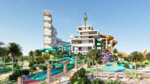 Trident Tower at Atlantis ProSlide announces new patented water rides and Atlantis Aquaventure's world record expansion