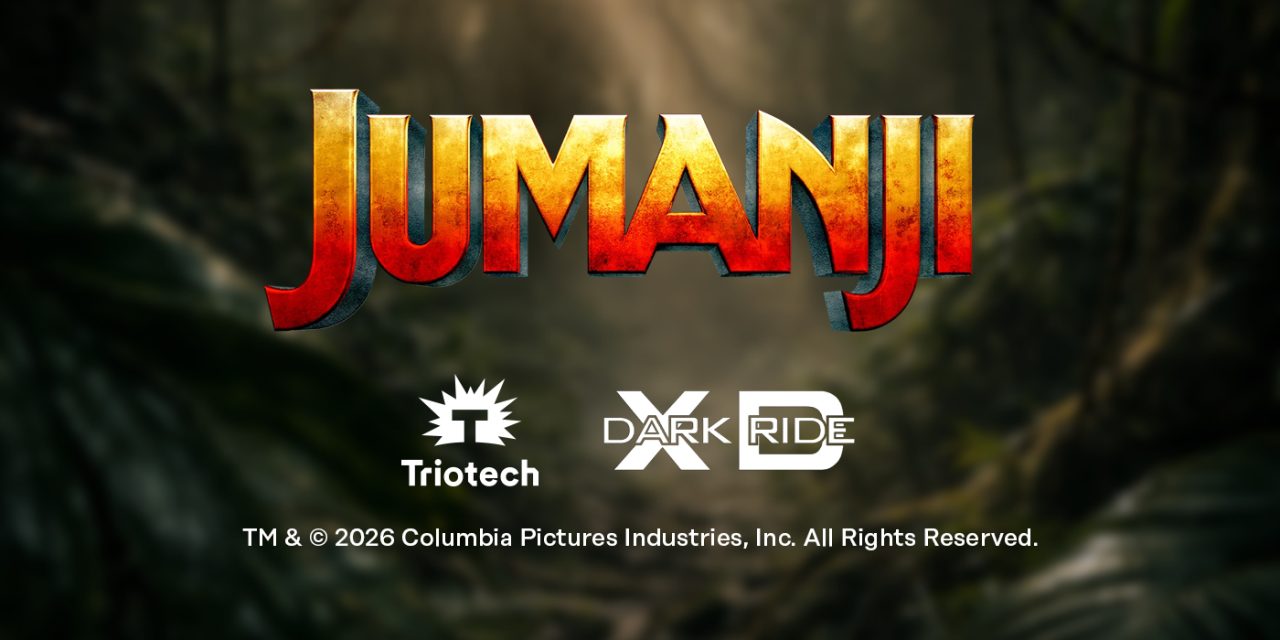 Triotech brings Jumanji to XD Dark Ride in partnership with Sony Pictures and Merlin Entertainments