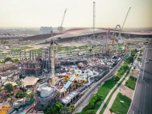 Yas Waterworld Expansion progress photo 2 1536x1150 1 WhiteWater’s IAAPA Expo 2024 Update: ISO 14001 Certification, Groundbreaking Projects