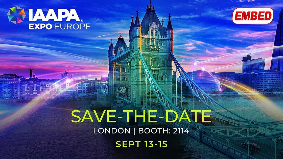 Embed set to showcase innovations at IAAPA Expo Europe