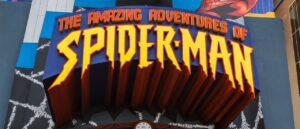 ioa amazing adventures of spiderman ride exterior sign a The Creative Legends behind The Amazing Adventures of Spider-Man to speak at IAAPA Expo 2021
