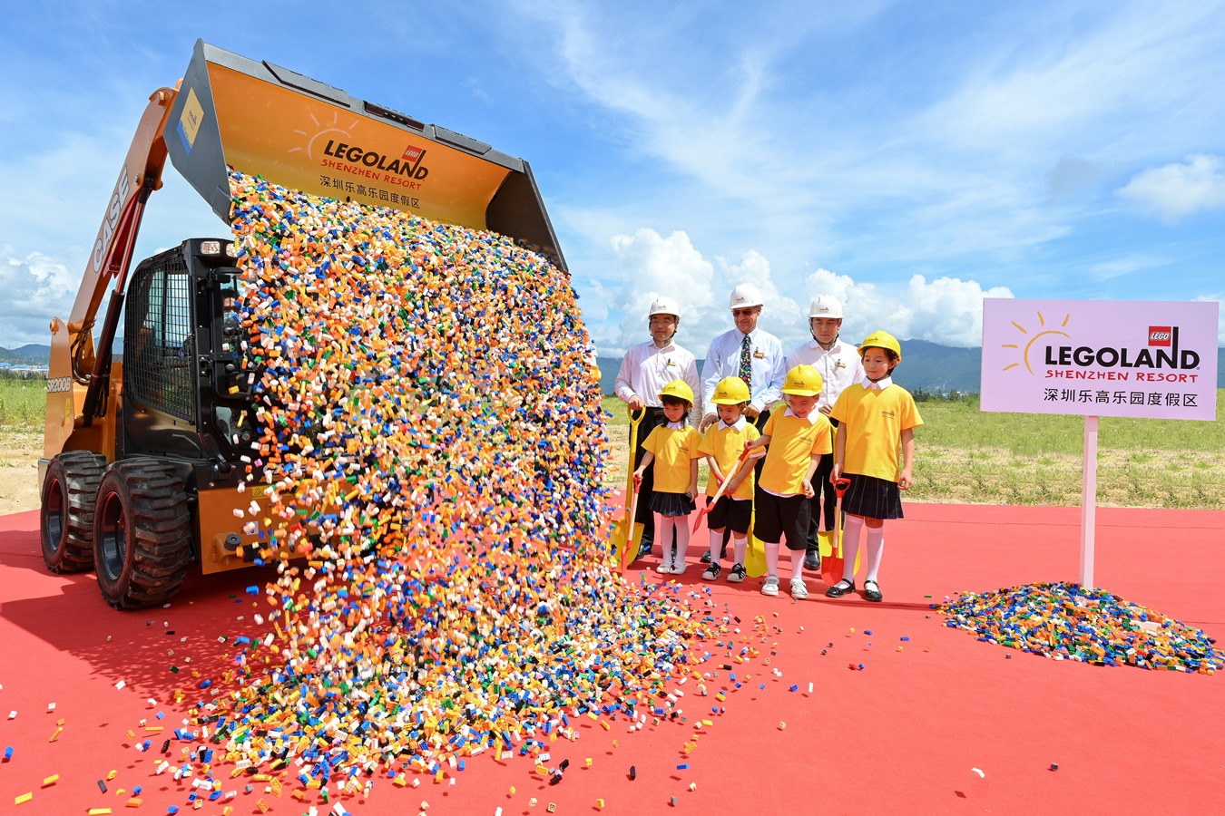 Construction of the world’s largest LEGOLAND Resort in Shenzen has begun